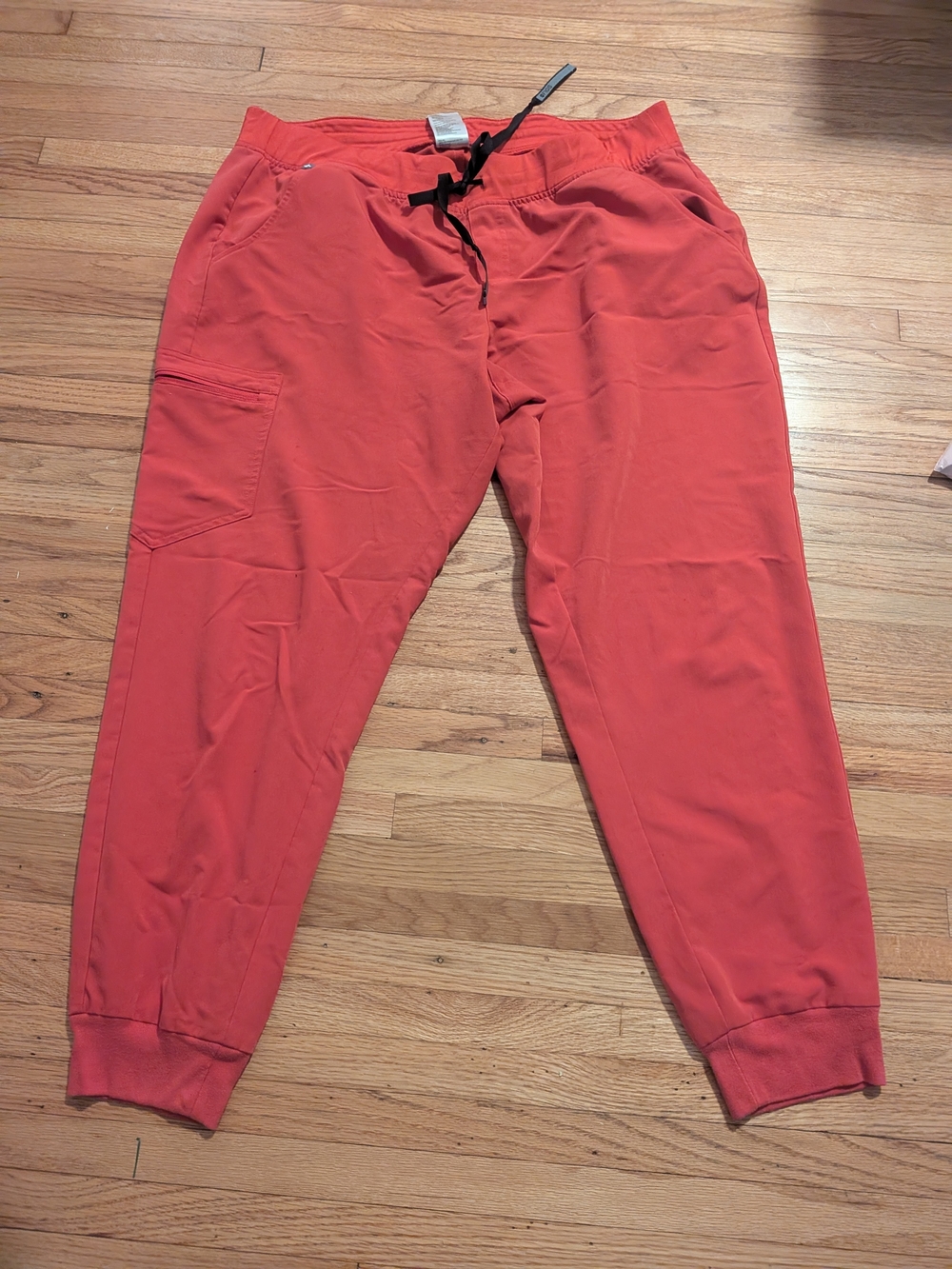 Figs Women's Zamora Jogger Scrub Pants Neon Red XXL